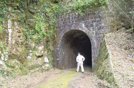 国指定重要文化財　旧魚梁瀬森林鉄道施設　エヤ隧道