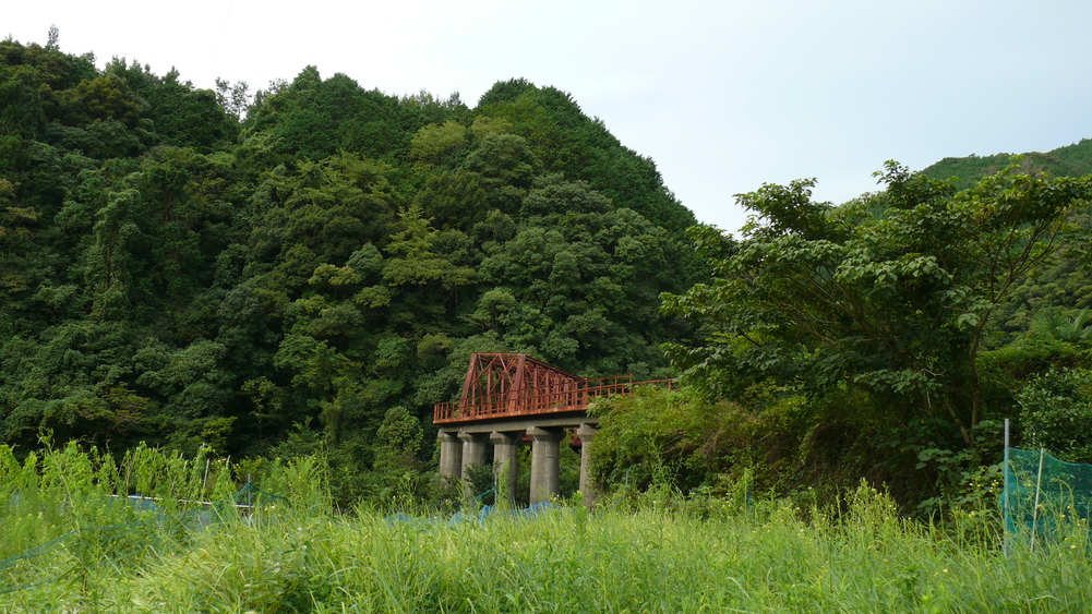 森林鉄道跡・西坂本橋